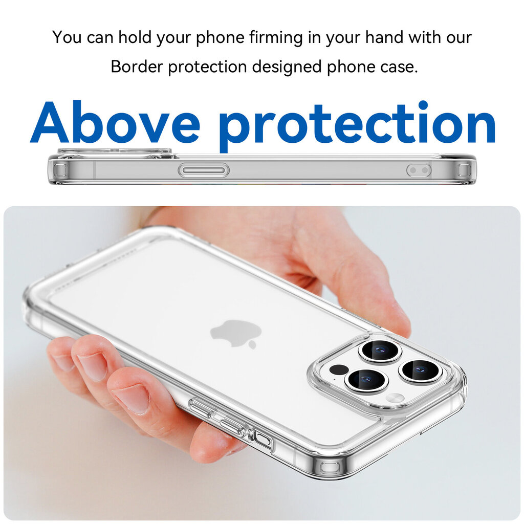 Newskin Clear Case iPhone 13 Pro Selge цена и информация | Telefoni kaaned, ümbrised | kaup24.ee