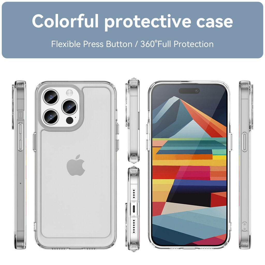 Newskin Clear Case iPhone 13 Pro Selge цена и информация | Telefoni kaaned, ümbrised | kaup24.ee