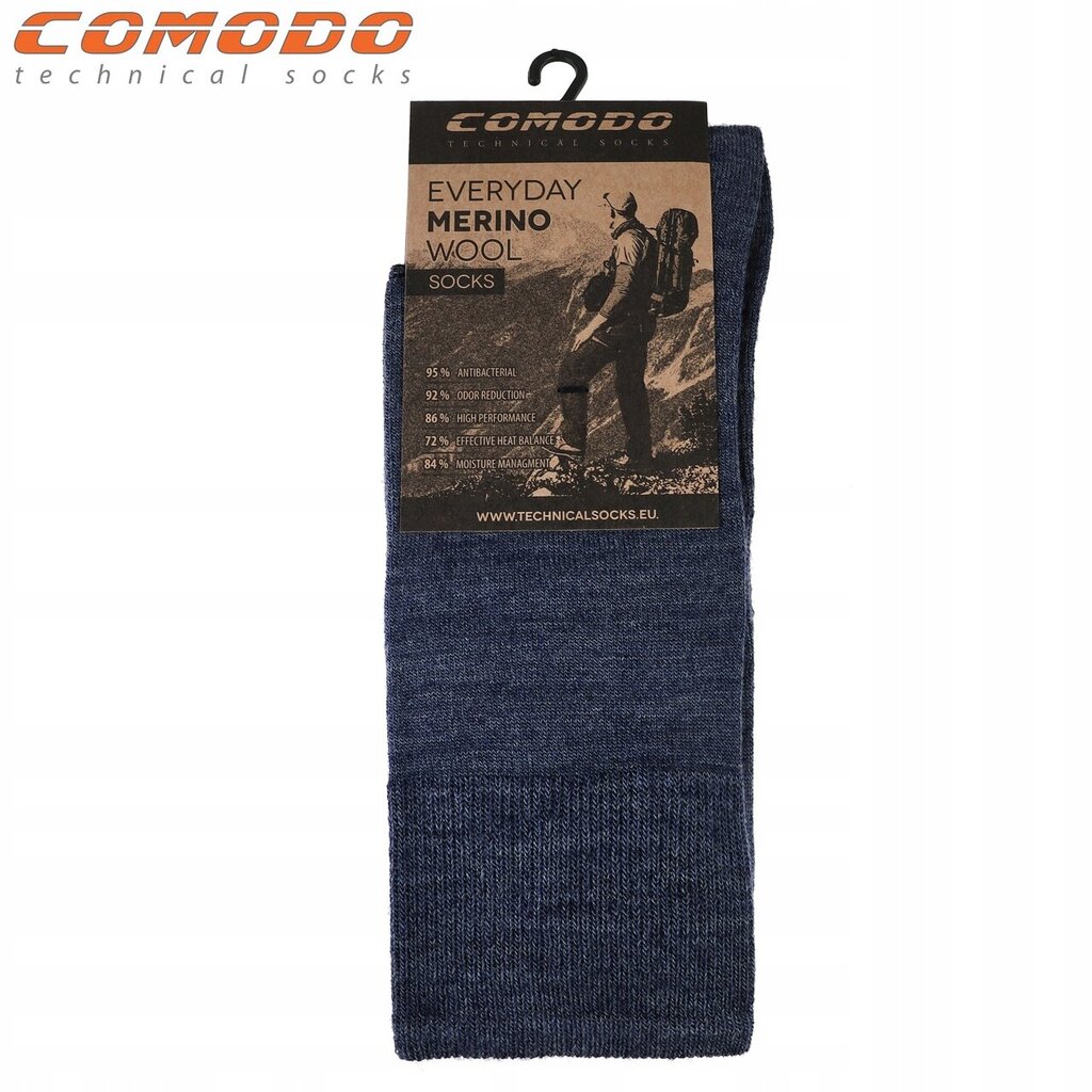 Termoaktiivsed suvised sokid, Comodo, Everyday Merino Wool, teksad цена и информация | Meeste sokid | kaup24.ee