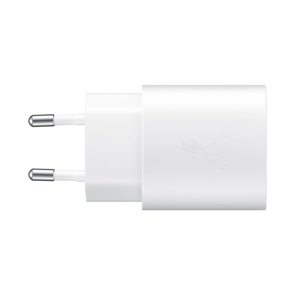 Kiirlaadija, Samsung EP-TA800NWEGEU1, SFC 3.0, 2 5W., 3A, USB-C, valge hind ja info | Mobiiltelefonide laadijad | kaup24.ee