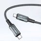 Laadijaadapter, 2in1, Acefast, USB-C kaabliga, USB-C, HDMI, 4K, valge цена и информация | Mobiiltelefonide laadijad | kaup24.ee