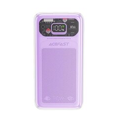 Kiirlaadija kaabel, Acefast M1 Sparkling Series1, 10000 mAh, 30 W., lilla hind ja info | Akupangad | kaup24.ee