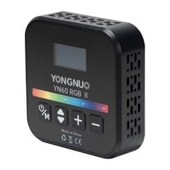 Yongnuo videovalgusti YN60 RGB II, must hind ja info | Filtrid fotoaparaatidele | kaup24.ee