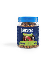 Simply From Nature Smart Bites lambalihaga, 5x130 g hind ja info | Maiustused koertele | kaup24.ee