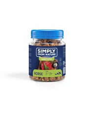 Simply From Nature Smart Bites hobuselihaga, 5x130 g hind ja info | Maiustused koertele | kaup24.ee