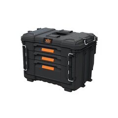 Ящик для инструментов с 3 ящиками ROC Pro Gear 3 Drawers Unit XL 56,5x37,5x41,3 см цена и информация | Ящики для инструментов, держатели | kaup24.ee