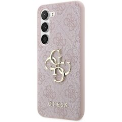 Оригинальный чехол GUESS - твердый футляр 4G Big Metal Logo GUHCSA554GMGPI для Samsung Galaxy A55 розовый цена и информация | Чехлы для телефонов | kaup24.ee