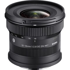 Sigma 10-18mm F2.8 DC DN | Kaasaegne | L-kinnitus hind ja info | Objektiivid | kaup24.ee