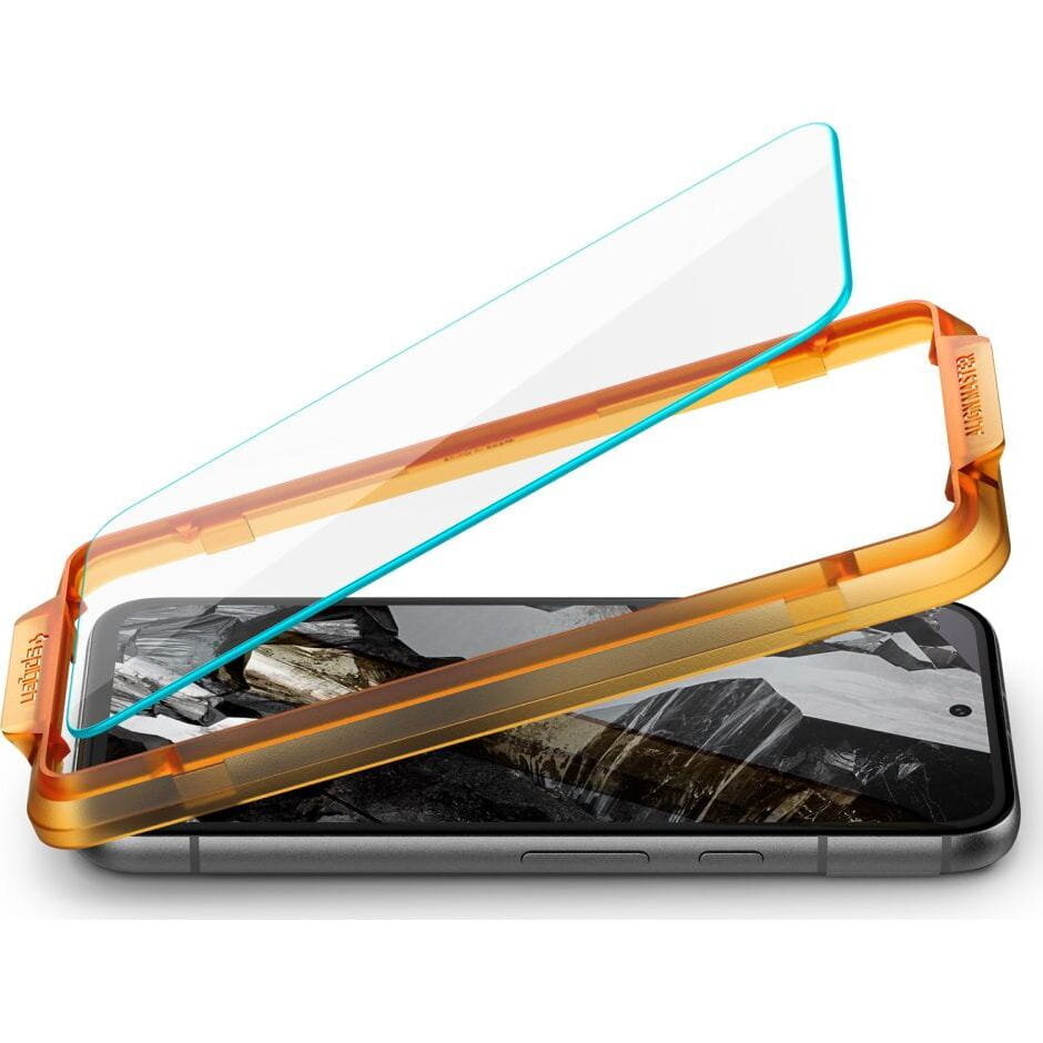 Glas Spigen Glas.tR AM 2-Pack Google Pixel 8a цена и информация | Ekraani kaitsekiled | kaup24.ee