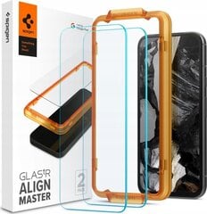 Glas Spigen Glas.tR AM 2-Pack Google Pixel 8a hind ja info | Ekraani kaitsekiled | kaup24.ee