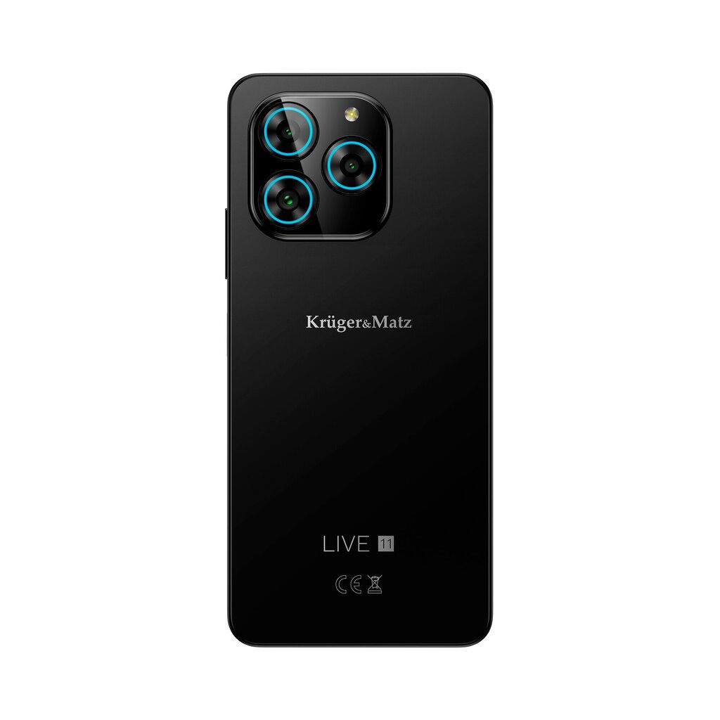 Kruger&Matz Live 11 6/128GB must цена и информация | Telefonid | kaup24.ee