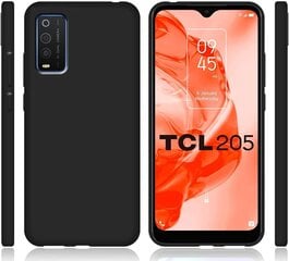 Комплект LYZXMA для TCL 205 - прозрачный и черный чехол + закаленное стекло цена и информация | Чехлы для телефонов | kaup24.ee