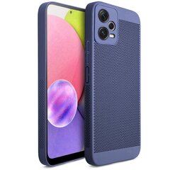 Moozy Xiaomi Redmi Note 12 5G ümbris tuulutusdisainiga telefoni kaas VentiGuard Case, Sinine hind ja info | Telefoni kaaned, ümbrised | kaup24.ee