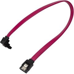 Cable SATA III, with 90 Degree Right Angle, 0.3m цена и информация | Чехлы для внешних жестких дисков | kaup24.ee