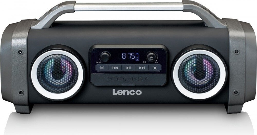 Lenco Portable Boombox SPR-100 Bluetooth USB FM цена и информация | Raadiod ja äratuskellad | kaup24.ee