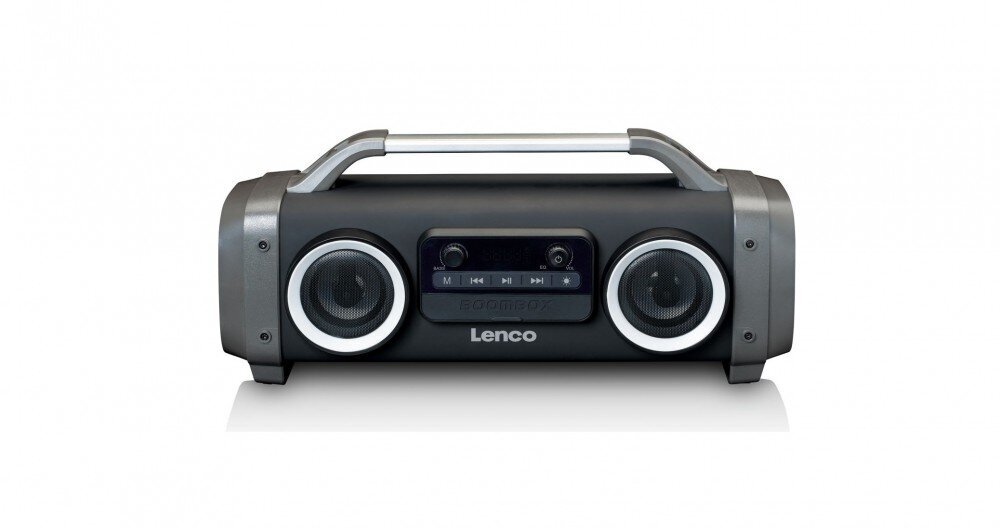 Lenco Portable Boombox SPR-100 Bluetooth USB FM цена и информация | Raadiod ja äratuskellad | kaup24.ee