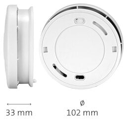 Дымовой извещатель Alecto SA-16 цена и информация | Детекторы дыма, газа | kaup24.ee
