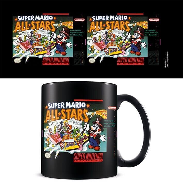 Tass Super Mario All-Stars Cartridge Mug цена и информация | Fännitooted mänguritele | kaup24.ee