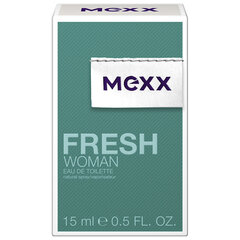 Mexx Fresh Woman EDT для женщин 15 мл цена и информация | Женские духи | kaup24.ee