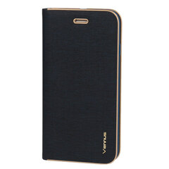 Vennus Book Case raamiga Samsung Galaxy A15 4G/5G Navy jaoks hind ja info | Telefoni kaaned, ümbrised | kaup24.ee