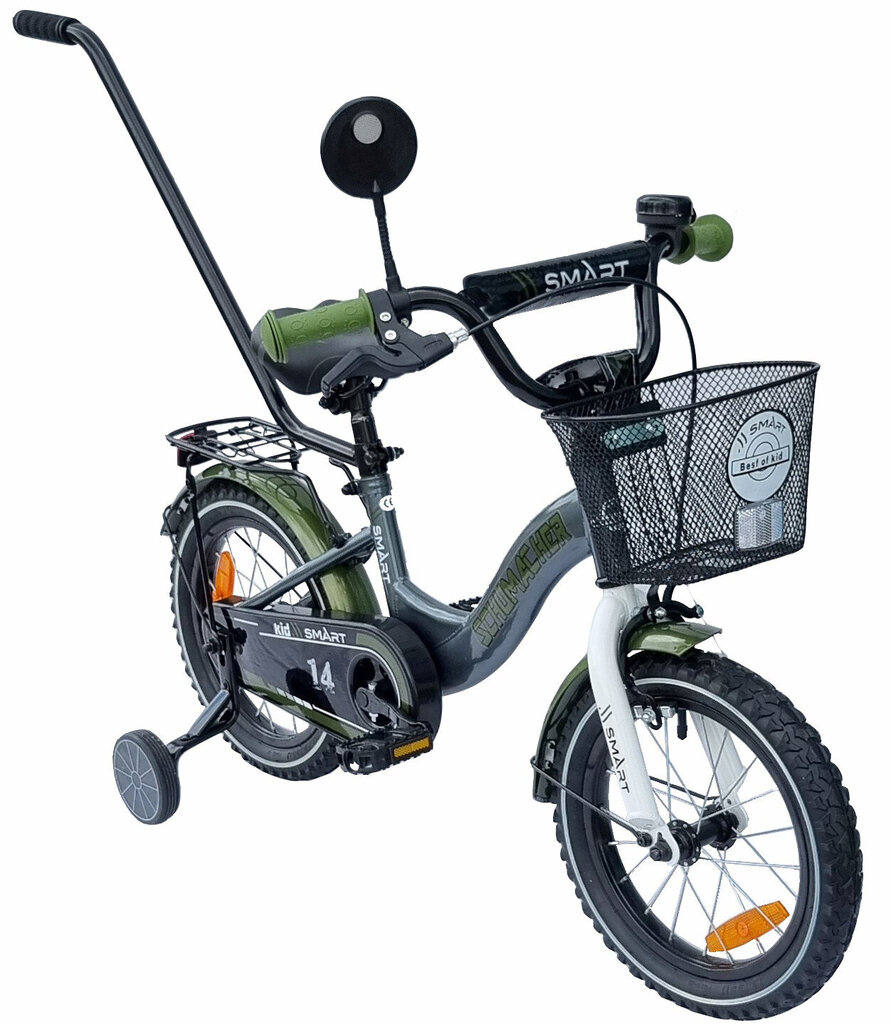 Laste jalgratas Schumacher Kid Smart 14" hind ja info | Jalgrattad | kaup24.ee