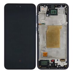 LCD ekraan Samsung A356 A35 5G puuteekraani ja raamiga originaal Black (service pack) hind ja info | Telefoniosad ja parandamise tööriistad | kaup24.ee