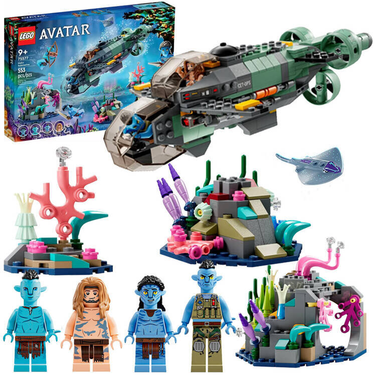 75577 LEGO® Avatari allveelaev цена и информация | Klotsid ja konstruktorid | kaup24.ee