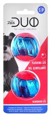 Pall koertele Zeus Duo Ball Led, 5 cm, 2 tk hind ja info | Mänguasjad koertele | kaup24.ee