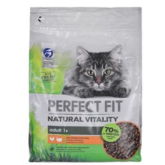 Perfect Fit Natural Vitality linnulihaga, 2,4 kg hind ja info | Kuivtoit kassidele | kaup24.ee