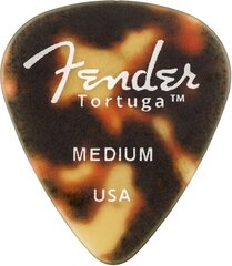 6 медиаторов комплект Fender Tortuga 351 Medium цена и информация | Принадлежности для музыкальных инструментов | kaup24.ee