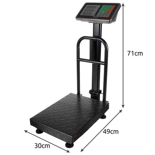 Platvormkaal, kuni 150 kg (23537) цена и информация | Tööstuskaalud | kaup24.ee