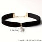 'Pearl Choker Velvet kaelakee Reguleeritav must kaelakee naistele' hind ja info | Kaelakeed | kaup24.ee