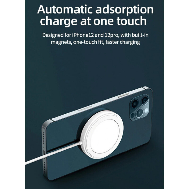 Magnetiline juhtmevaba laadija nutiseadmetele hind ja info | Mobiiltelefonide laadijad | kaup24.ee