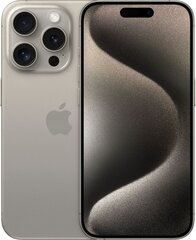 Apple iPhone 15 Pro 128GB (Класс A+ (Идеальное состояние, использованный)) цена и информация | Мобильные телефоны | kaup24.ee