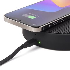 Lexon Design OSLO Energy + QI Charger Speaker Tume Sinine hind ja info | Mobiiltelefonide laadijad | kaup24.ee