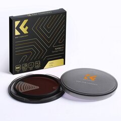 K&F Concept Nano-X CPL ringpolarisatsioonifilter - 77 mm hind ja info | Filtrid fotoaparaatidele | kaup24.ee