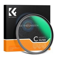 K&F Concept Nano-C HMC valge udu difusioonfilter – 67mm hind ja info | Lisatarvikud fotoaparaatidele | kaup24.ee