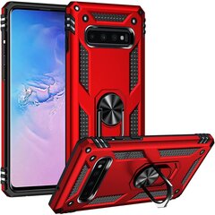 Гибридный чехол Verco Hybrid Armor Shield для Samsung Galaxy S10, красный цена и информация | Чехлы для телефонов | kaup24.ee