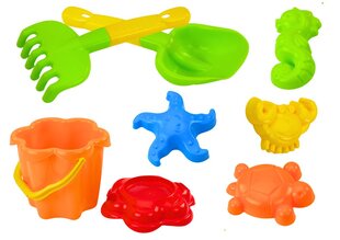 Набор игрушек для песка 8 эл. цена и информация | Игрушки для песка, воды, пляжа | kaup24.ee