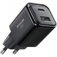 INNOSTYLE KIIRLAADIJA CUBE USB-C 35W USB TYPE C GAN II SAMSUNG LEDILE hind ja info | Mobiiltelefonide laadijad | kaup24.ee