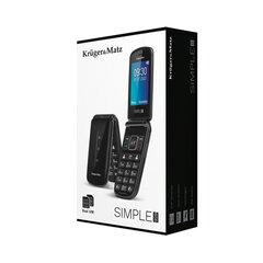 Kruger &amp; Matz KM0929 Black hind ja info | Telefonid | kaup24.ee