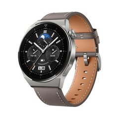 Huawei Watch GT 3 Pro Titanium Gray Leather hind ja info | Nutikellad (smartwatch) | kaup24.ee