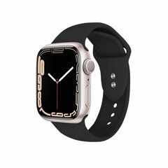 Crong Käevõru Apple Watchile 38/40/41mm, must - hind ja info | Nutikellade ja nutivõrude tarvikud | kaup24.ee