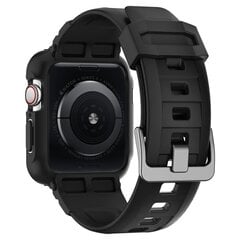 Spigen Rugged Armor ”PRO” Apple Watch 4 (44MM) Black (Black) цена и информация | Аксессуары для смарт-часов и браслетов | kaup24.ee