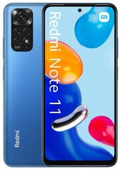 Телефон Xiaomi Redmi Note 11, 64 ГБ, Dual SIM, Twilight Blue цена и информация | Мобильные телефоны | kaup24.ee