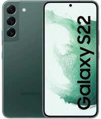 Samsung Galaxy S22 5G 8/128GB Dual SIM, Green SM-S901BZG цена и информация | Мобильные телефоны | kaup24.ee