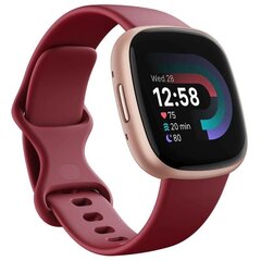 Fitbit Versa 4 NFC Beet Juice/Copper Rose FB523RGRD цена и информация | Смарт-часы (smartwatch) | kaup24.ee