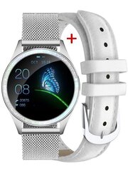 G. Rossi Beauty &amp; Fit 2 G.RSWBF2-3C1-1 Silver + White цена и информация | Смарт-часы (smartwatch) | kaup24.ee