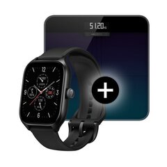 Nutikell Amazfit GTS 4 + Smart Scale, must цена и информация | Смарт-часы (smartwatch) | kaup24.ee