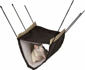 Võrkkiik rottidele ja tuhkrutele Trixie, pruun hind ja info | Puurid ja tarvikud väikeloomadele | kaup24.ee